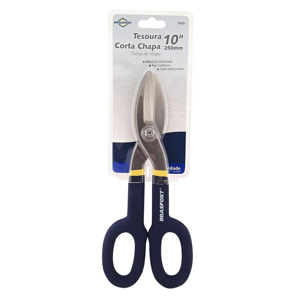 Tesoura de Cortar Chapa Brasfort 10-7435 - Unid