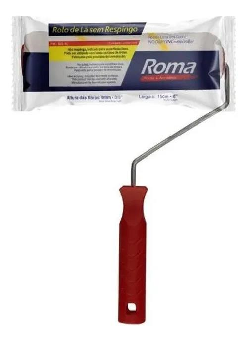 ROLO DE LÃ ANTI RESPINGO 15CM ROMA