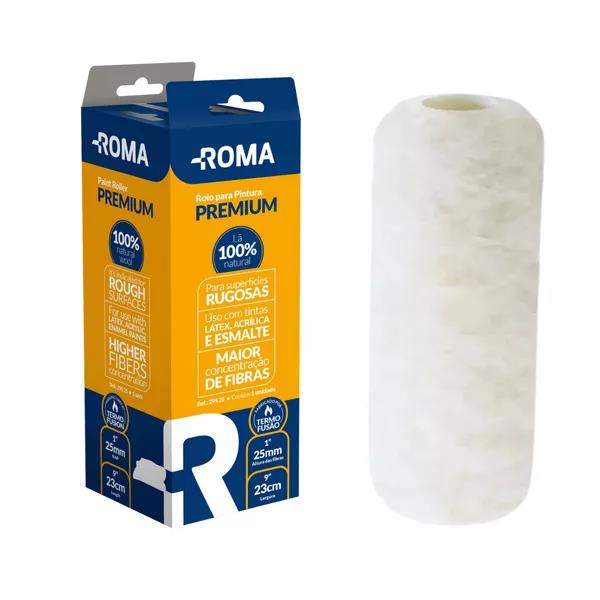 ROLO DE LÃ CARNEIRO PREMIUM 23CM ROMA