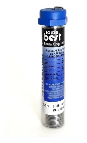 SOLDA ESTANHO TUBO 25G COM 4M BEST