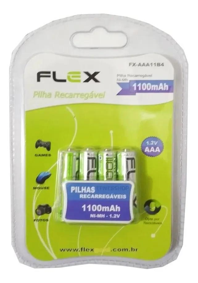 Pilha Recar AAA 1100Mah FXAAA11B2 - Unid