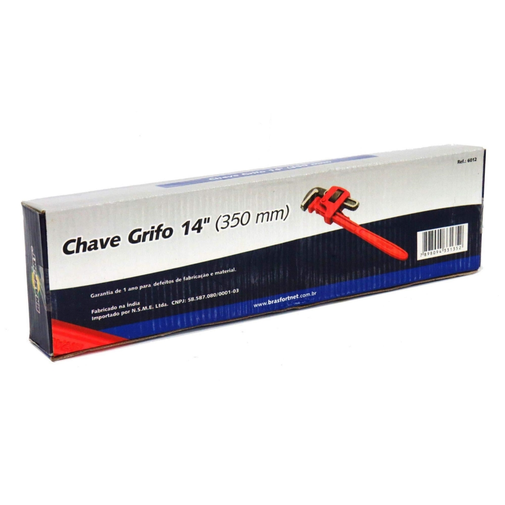 CHAVE GRIFO BRASFORT 14 6012 - UN