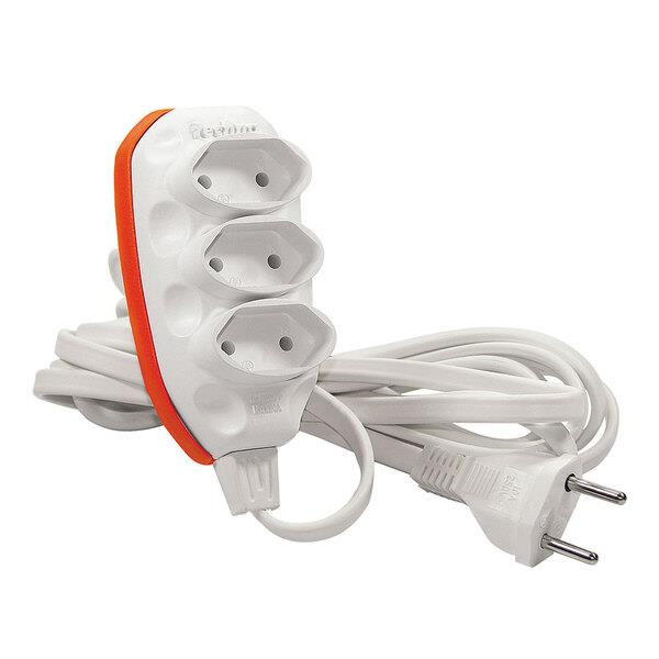 EXTENSAO ELETRICA 2P+T 5,00 METROS TECHNA - UN