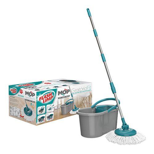 MOP GIRATORIO 08L C/BALDE FLASH LIMP - UN
