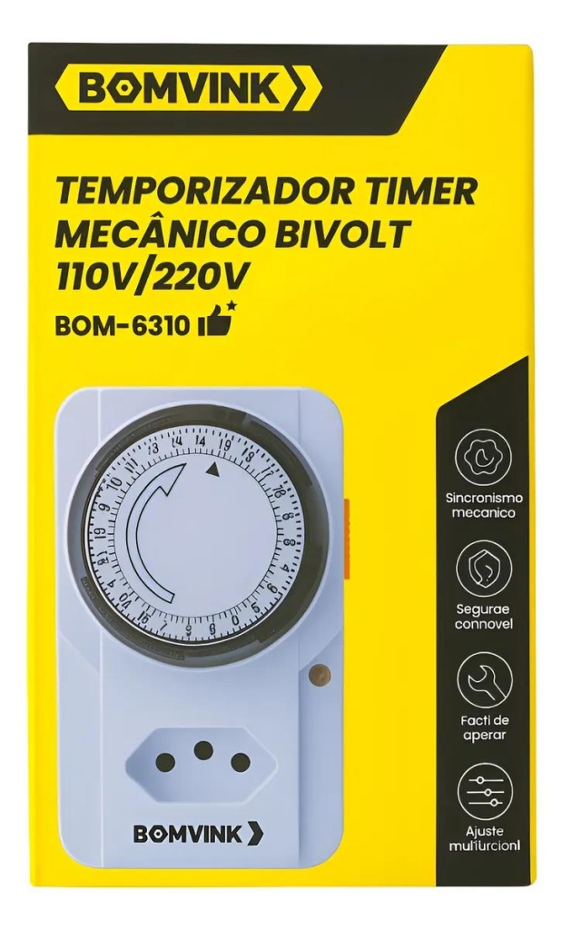 Timer Mecanico Bomvink - Unid