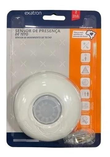 Sensor de Presença Para Teto Exatron Bivolt - Unid