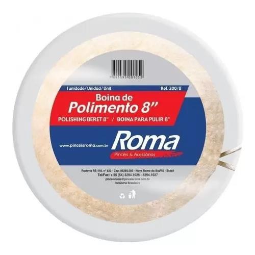 BOINA PARA POLITRIZ ROMA 8"