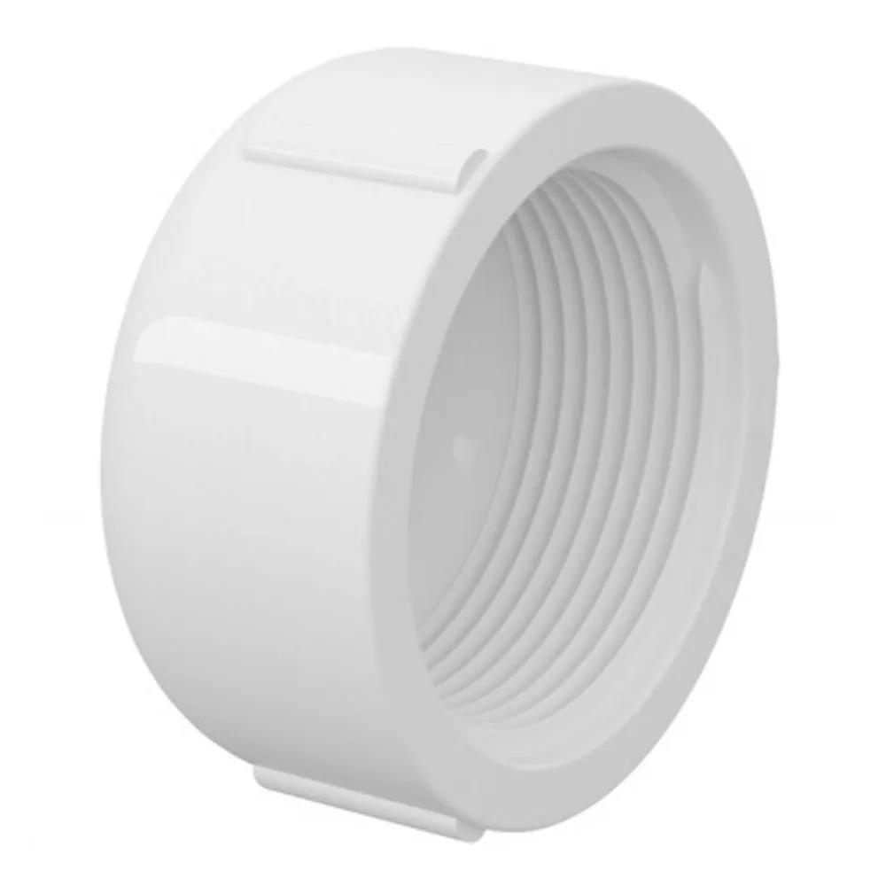 CAPS ROSCA PVC BRANCO 1" AMANCO