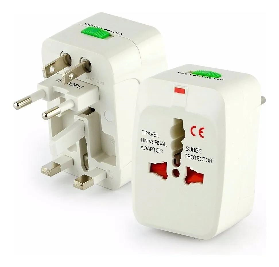 ADAPTADOR UNIVERSAL DE TOMADA PARA VIAGENS