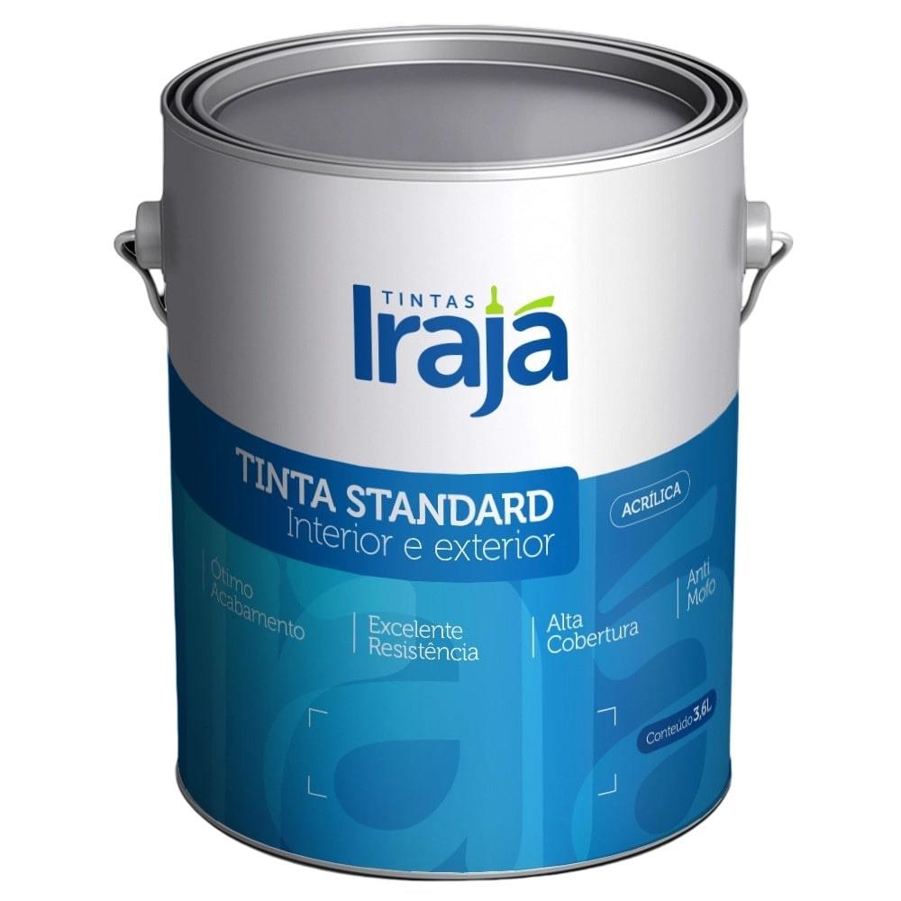 TINTA ACRÍLICA STANDARD PEROLA GALÃO 3,6L IRAJA