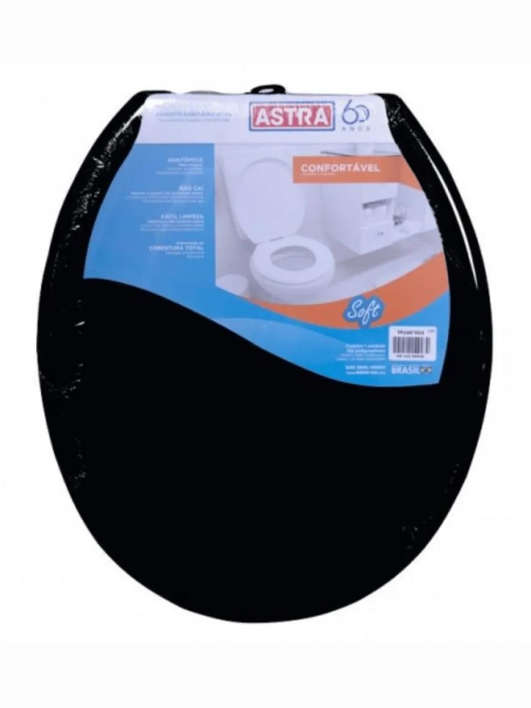 ASSENTO SOFT PRETO ASTRA