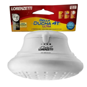 DUCHA LORENZETTI BELLA DUCHA 4T 220V 6800W BRANCO