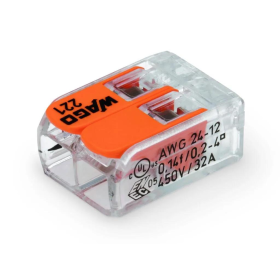 CONECTOR EMENDA FIO WAGO 450V/32A