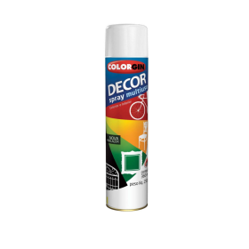SPRAY BRANCO FOSCO 250G DECOR COLORGIN