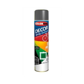 SPRAY GRAFITE METÁLICO 250G DECOR COLORGIN