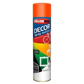 SPRAY LARANJA 250G DECOR COLORGIN