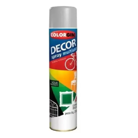 SPRAY PRIMER CINZA 250G DECOR COLORGIN