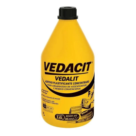 ADITIVO PLASTIFICANTE VEDALIT 3,6LT VEDACIT