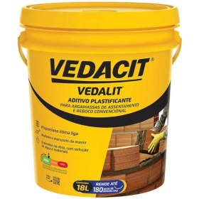 ADITIVO PLASTIFICANTE VEDALIT 18LTS VEDACIT