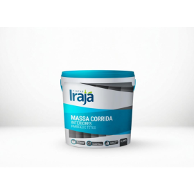 MASSA CORRIDA BALDE 3,6L 5,4KG IRAJA