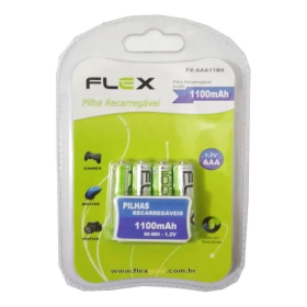 Pilha Recar AAA 1100Mah FXAAA11B2 - Unid