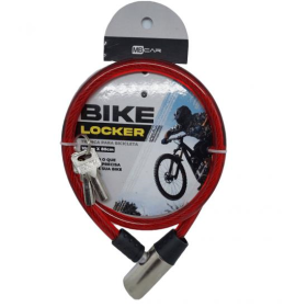 Trava Para Bicicleta 10mm X 80cm Bike Locker - Unid