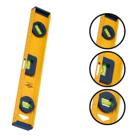 Nivel de Aluminio Brasfort Base Magnetica 14x350MM -8177 - Unid