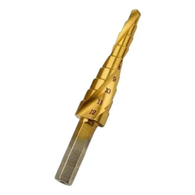 BROCA ESCALONADA  4MM A 12MM BRASFORT 7959 - UN
