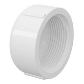 CAPS ROSCA PVC BRANCO 1" AMANCO