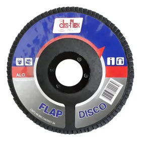 DISCO DE LIXA FLAP 7" 036 DISFLEX