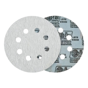 DISCO DE LIXA PLUMA BRANCO 150 DISFLEX