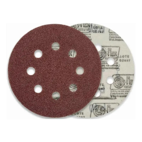 DISCO DE LIXA PLUMA VERMELHO 120 DISFLEX