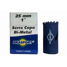 SERRA COPO BI-METAL 25MM BRASFORT