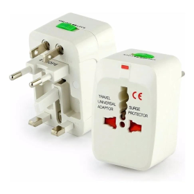 ADAPTADOR UNIVERSAL DE TOMADA PARA VIAGENS