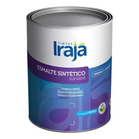 TINTA ESMALTE SINTÉTICO STANDARD BRANCO FOSCO 900ML IRAJA